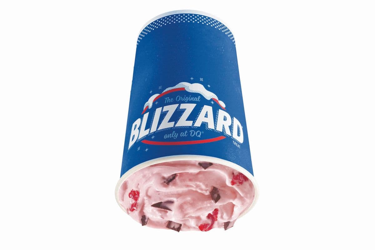 Chocolate Dipped Strawberry Blizzard® Treat