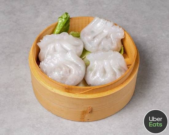 #52 Ravioli Chinois à la Style Chiuchow (4 mcx) / Steamed Chiuchow-Style Dumpling (4 pcs) / #52 Ravioli Chinois à la Style Chiuchow (4mcx) / Steamed C