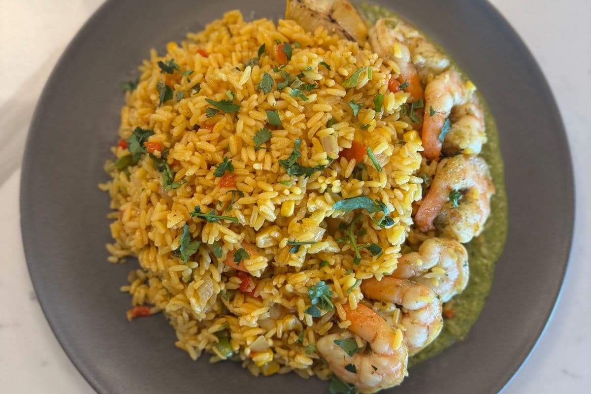 Spanish Prawn Paella GF
