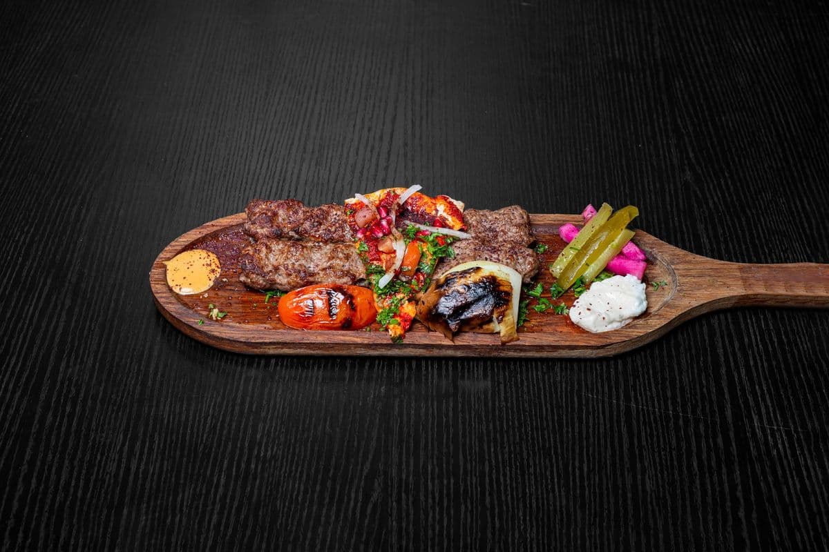 Beef Kabob Platter