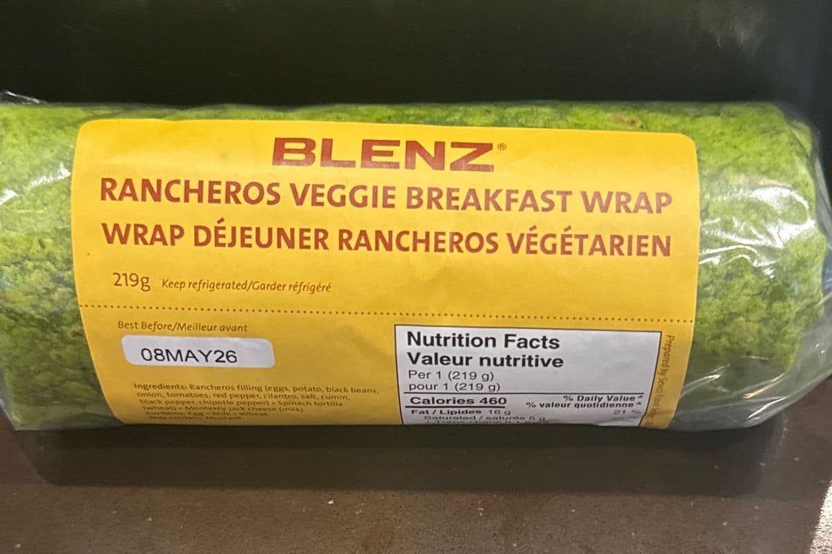Rancheros Breakfast wrap