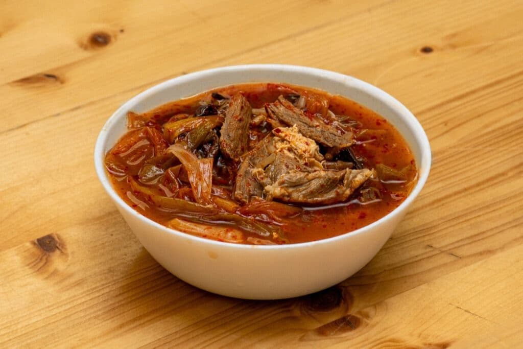 Yukgaejang/Spicy Beef Soup/辣牛肉汤