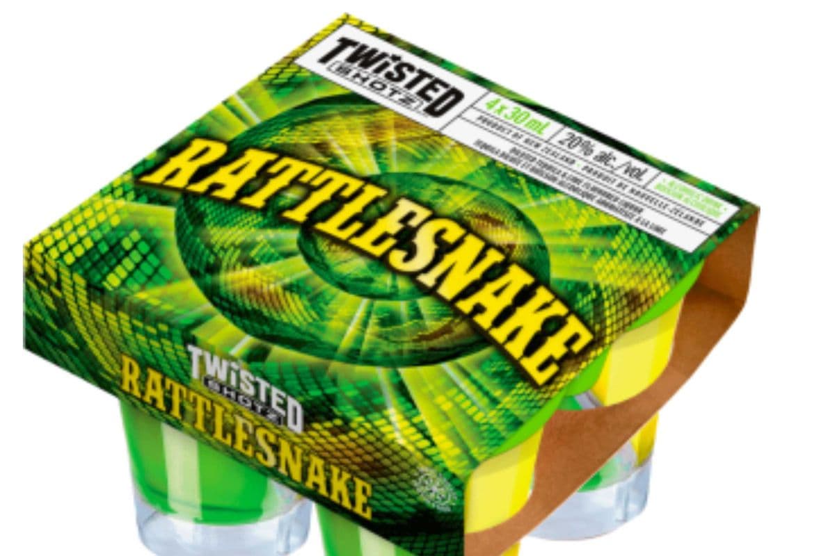 TWISTED SHOTZ RATTLESNAKE 4*30ML (4 x 4*30ML )