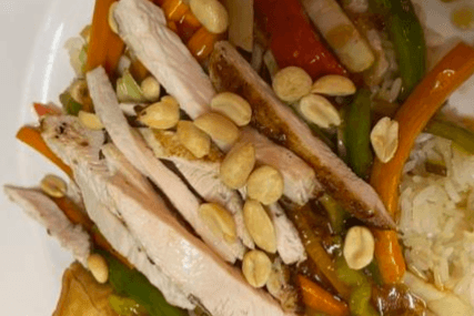 Grilled Chicken Stir Fry