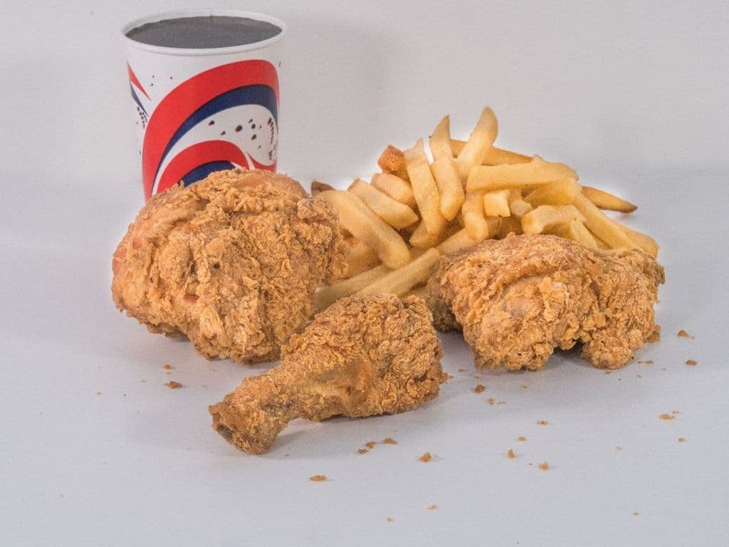 B. 3pcs Chkn Meal