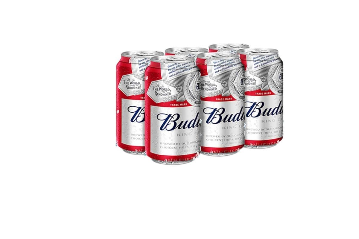 Budweiser (6-pack) (6 x 355ML CANS)