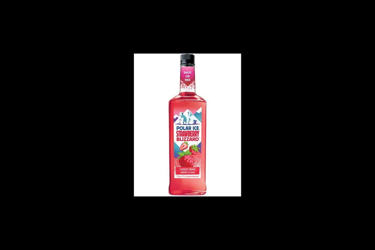 POLAR ICE STRAWBERRY BLIZZARD - 750ML (1 x 750ML)