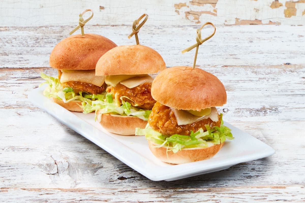 Mini sandwichs au poulet / Chicken Sliders