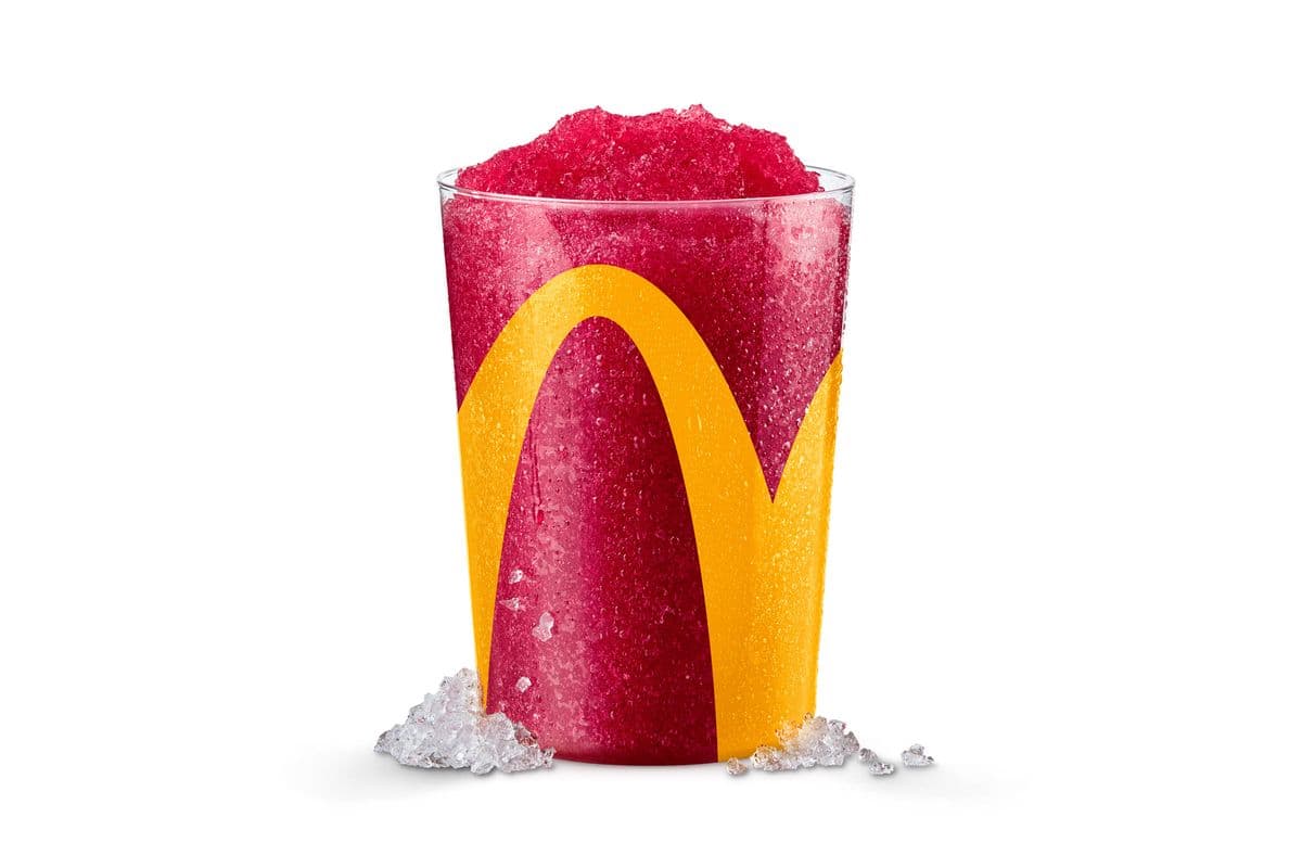 Red Raspberry Slushie [210.0 Cals]