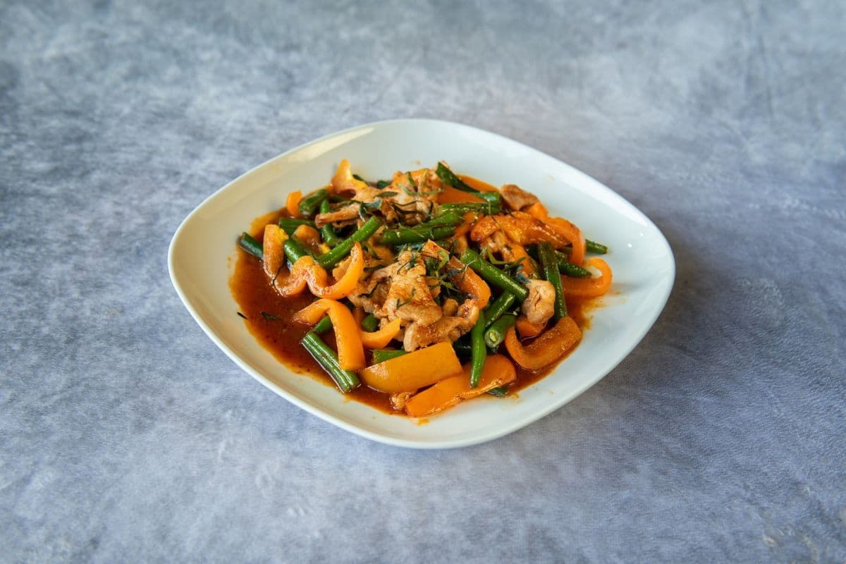 Spicy Green Beans - Phad Prig Khing