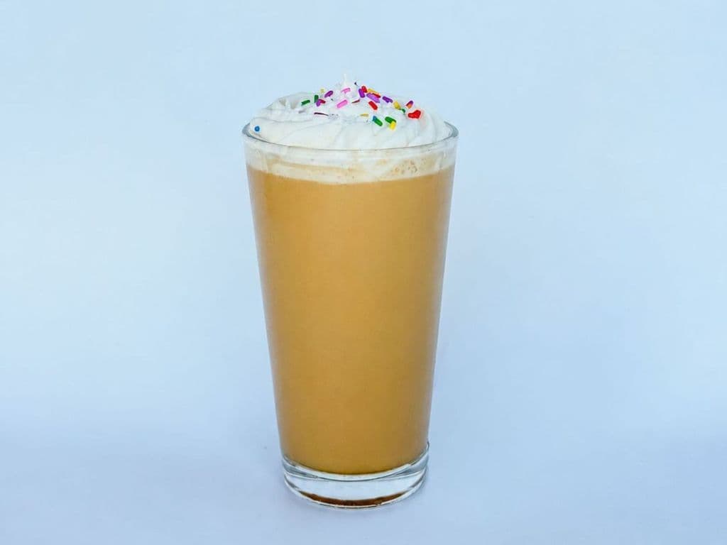 Vanilla Cupcake Hot Latte