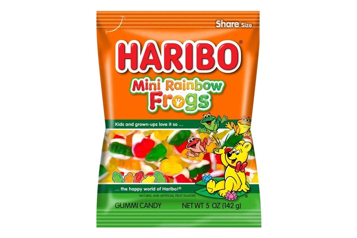 Haribo Mini Rainbow Frogs (5 oz)
