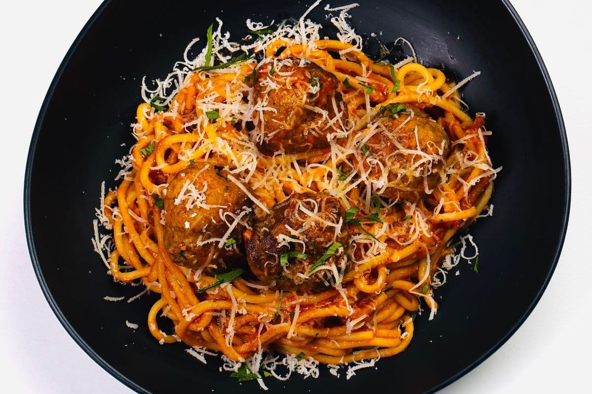 Spaghetti and Meatballs