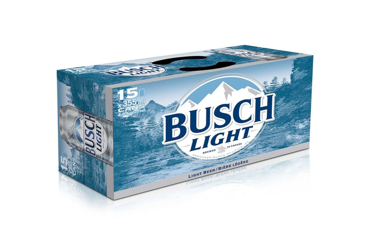 BUSCH LIGHT 15 CAN (15 x 355)