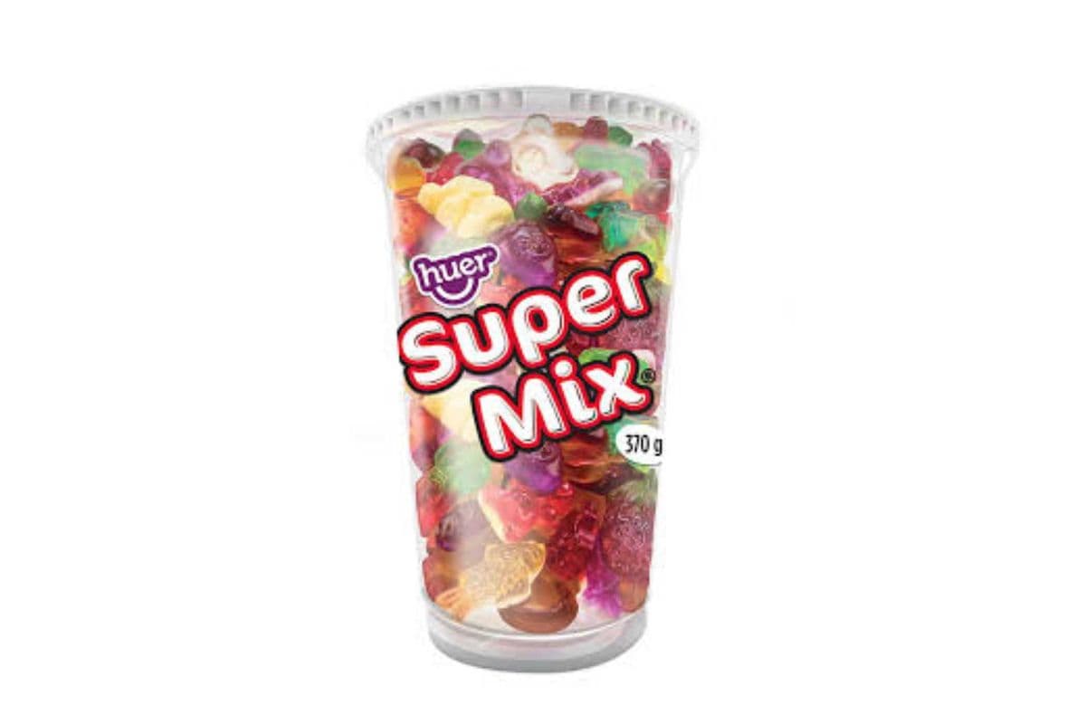 Huer mix jumbo cup candy 370gm (325gm)