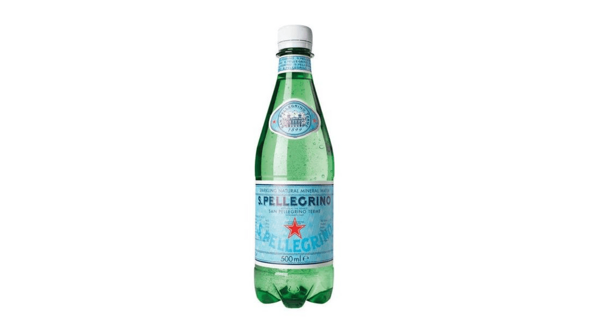 San Pellegrino - Eau Pétillante Gazéifiée 500mL /  Sparkling Carbonated Water  500mL 