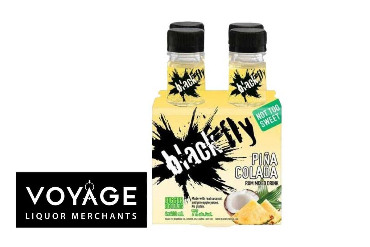 Black Fly Rum Pina Colada * (4 x 400 ml)