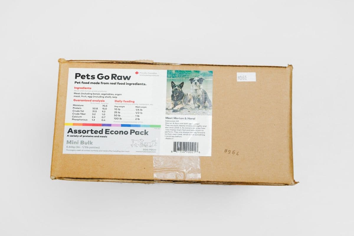 Pets Go Raw - Econo Pack Mini Bulk – (10lbs)
