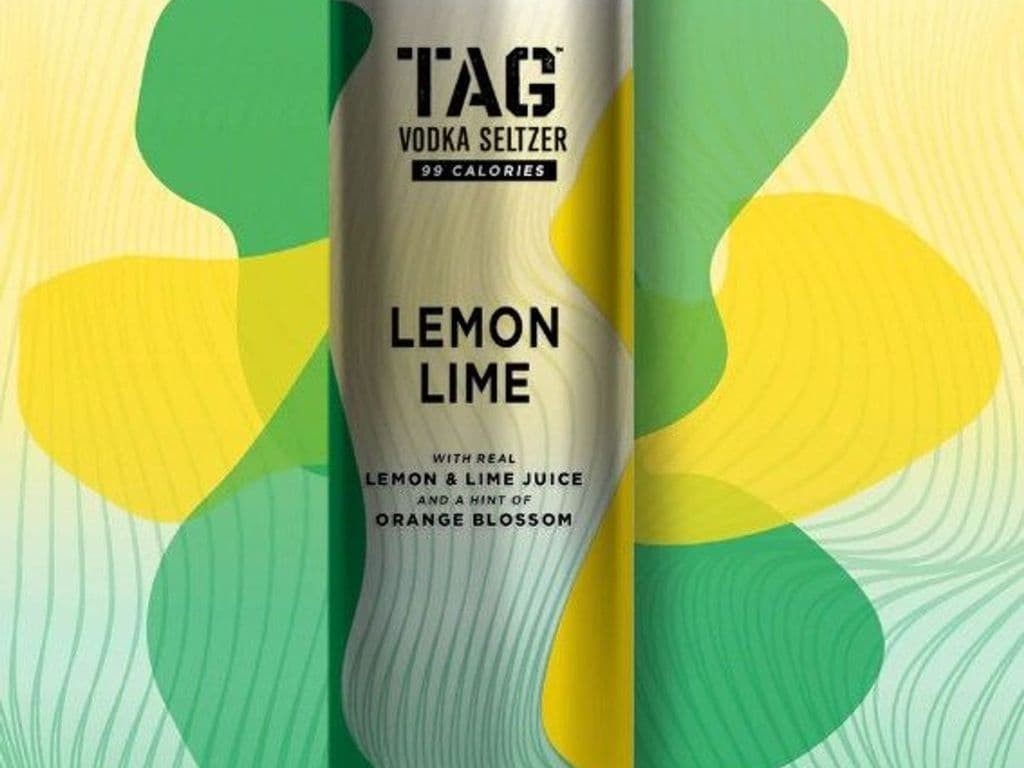 TAG Lemon Lime Selzter -  (4.5% ABV). - 355ml