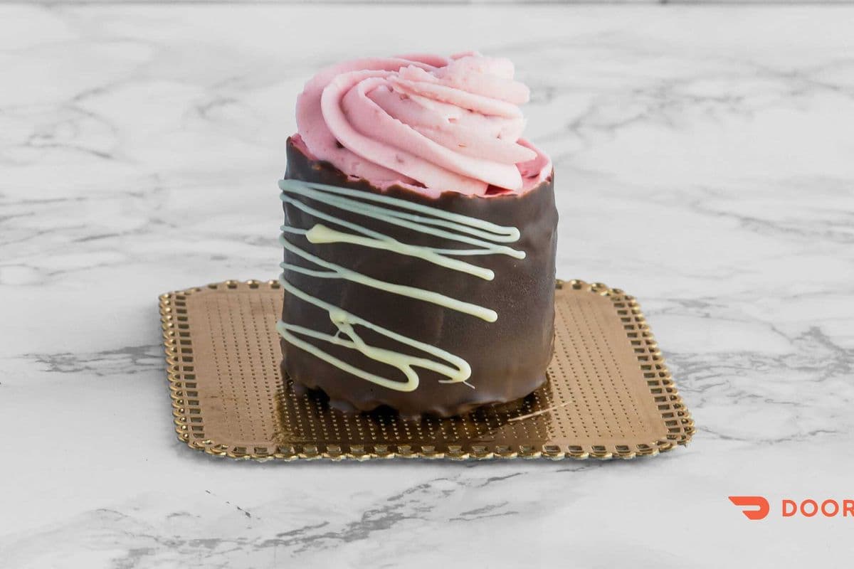 Mini Chocolate Raspberry Mousse Cake