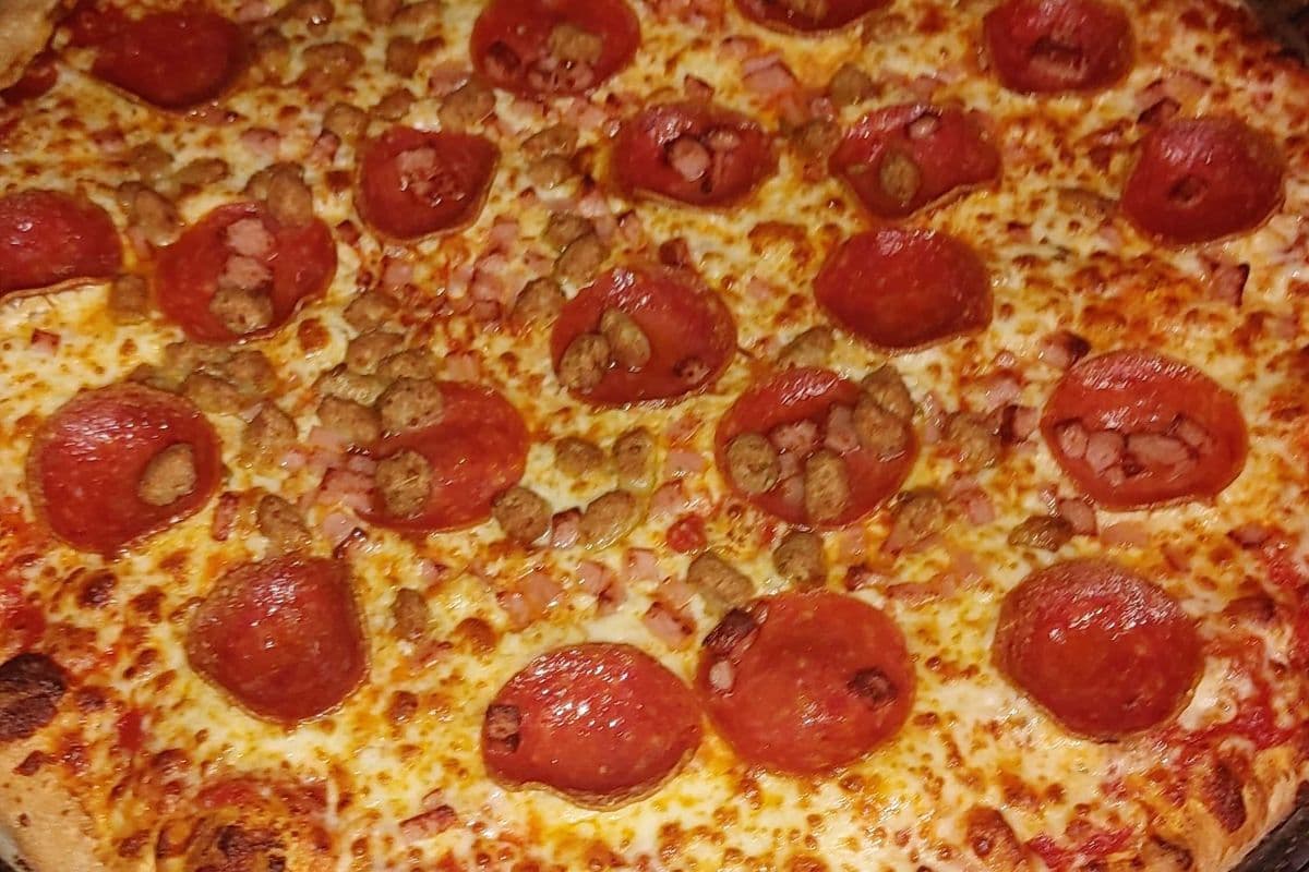 One Medium Pizza with Three Topping