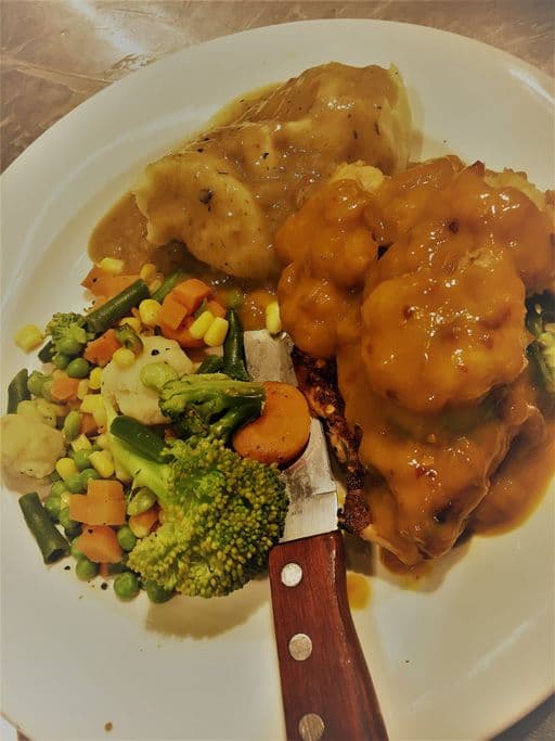 Mango Jalapeno Grilled Chicken and Shrimp