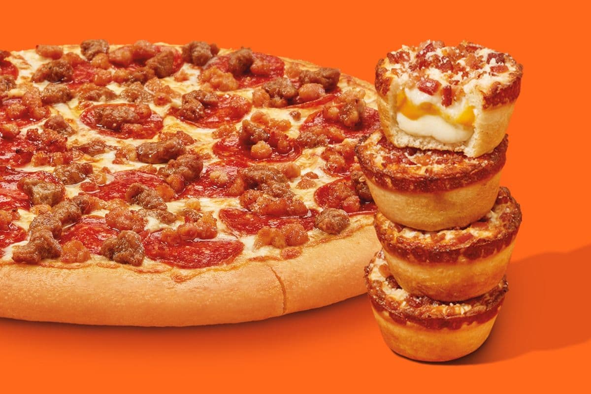 3 Meat Treat Pizza & Crazy Puffs Bundle