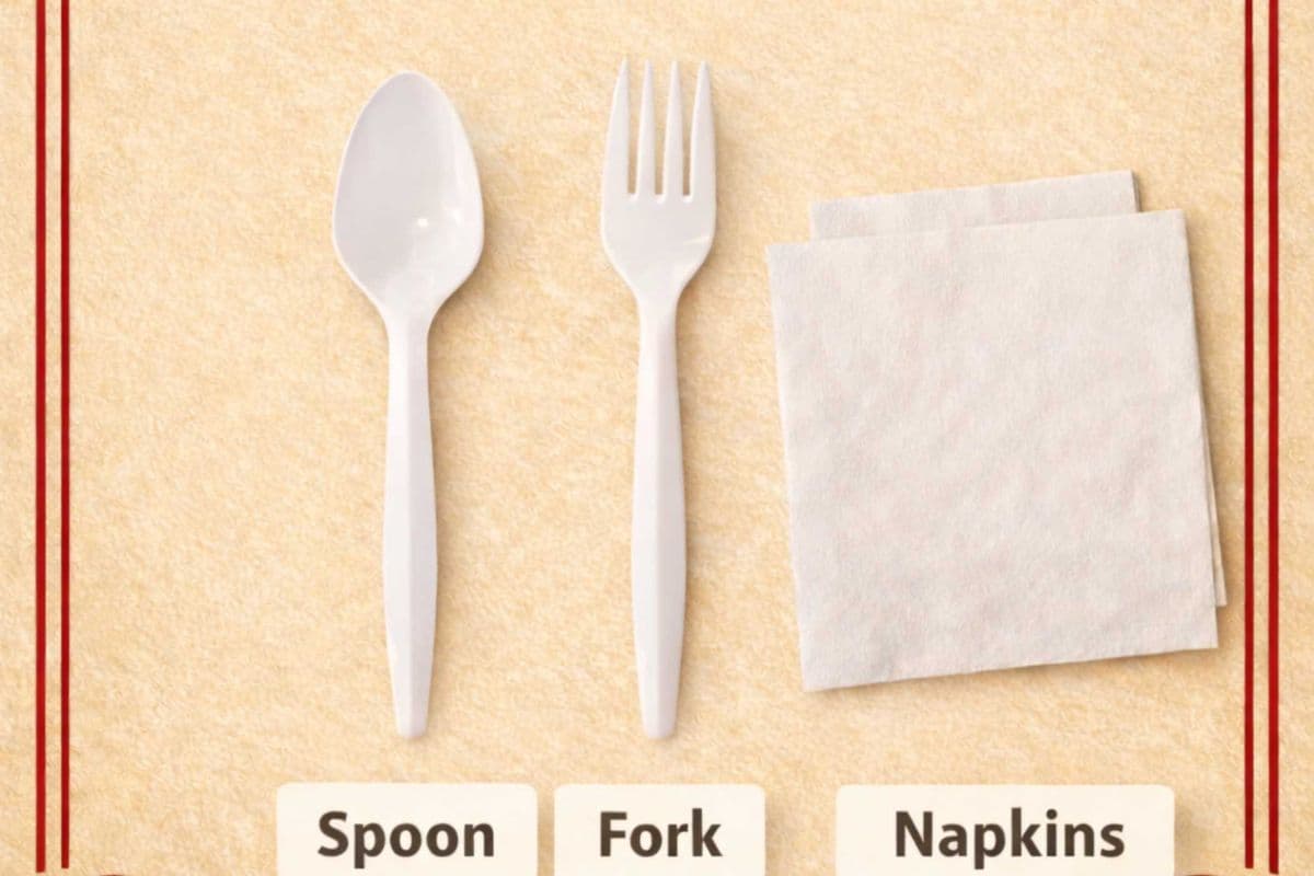 Number of Plastic Cutlery