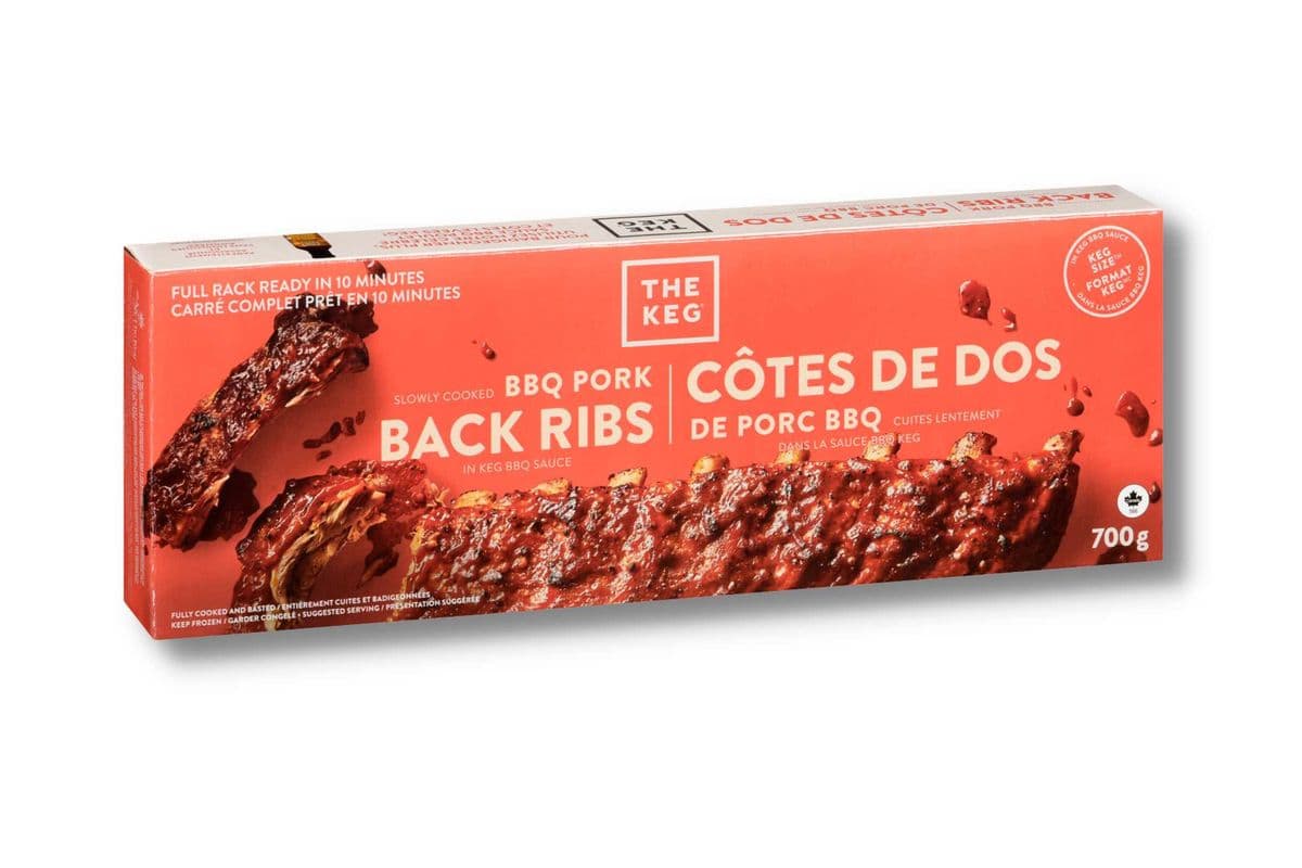The Keg' BBQ Pork Back Ribs (700g)