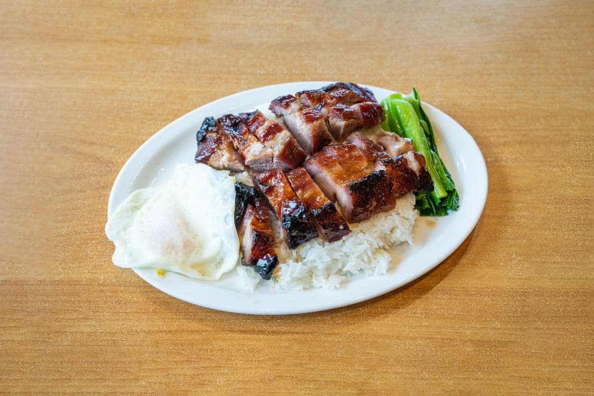 Small BBQ Pork On Rice / 小份叉烧饭
