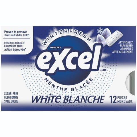 Excel White Winterfresh 12pc