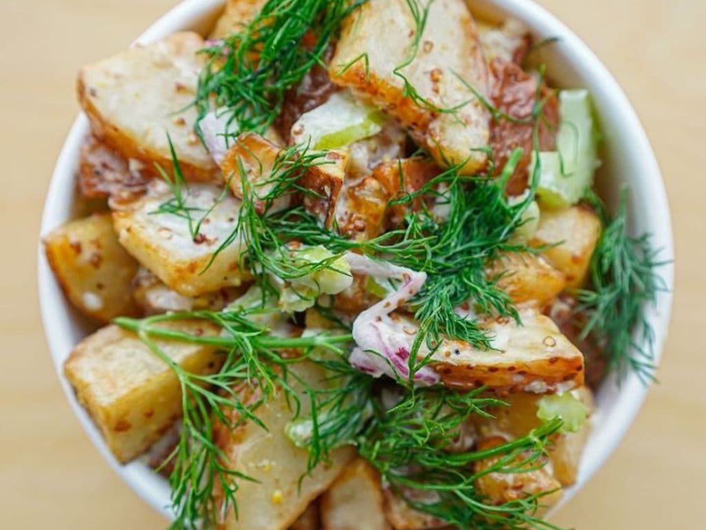 - WARM POTATO SALAD