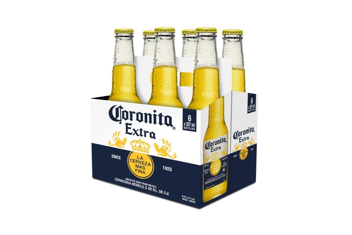 Corona Extra 6 Pack Bottle (1 x 6X330 ml)