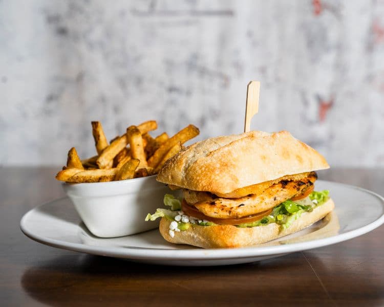 Malibu Chicken Sandwich
