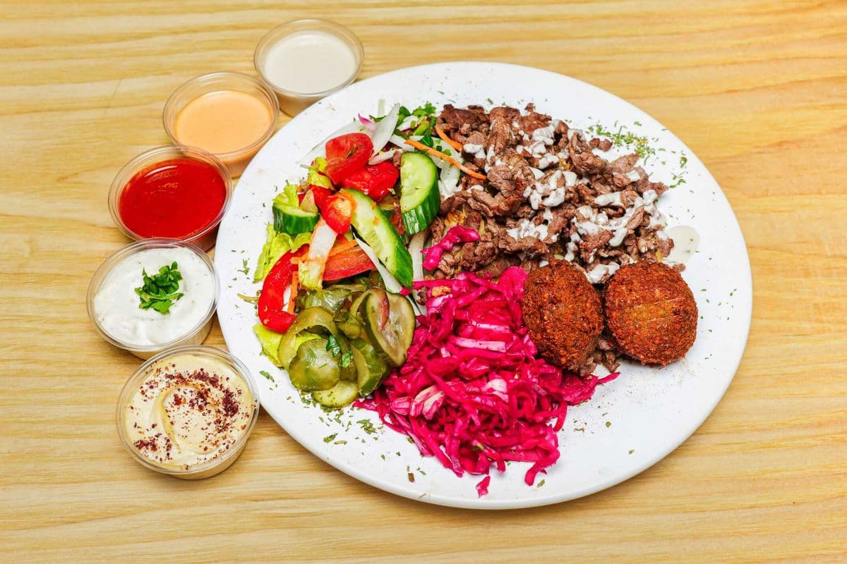Shawafel Platter (Beef)