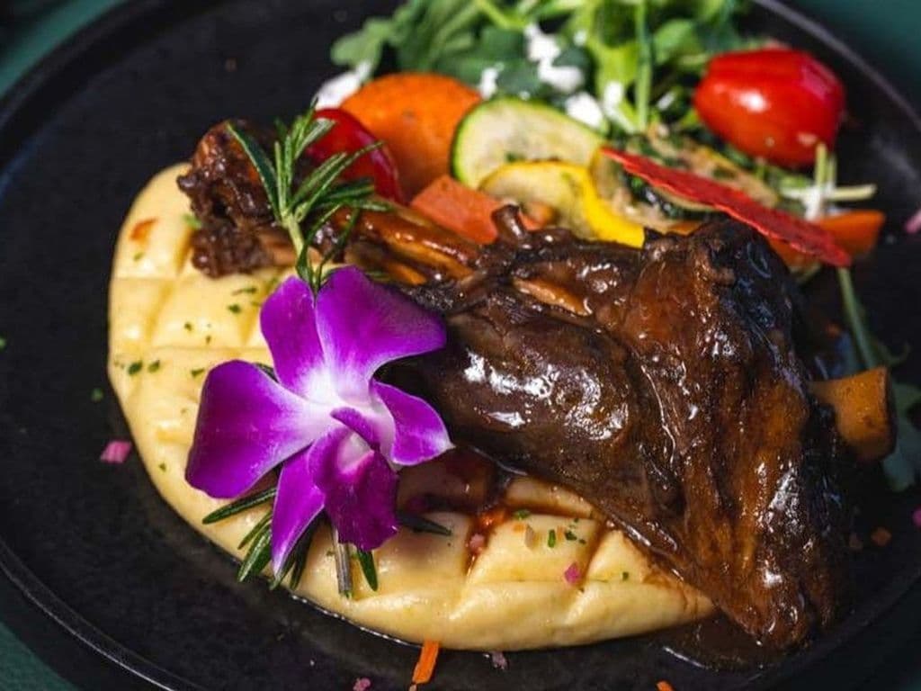 Slow Roasted Lamb Shank