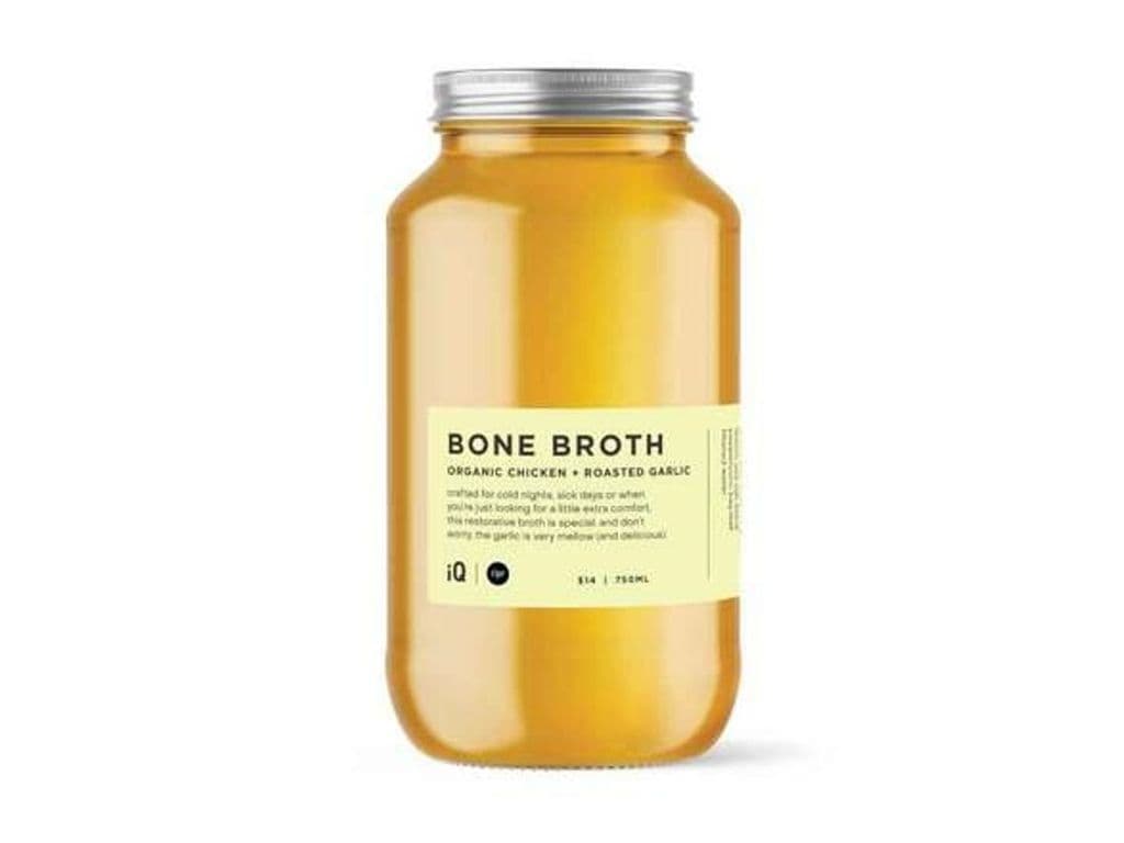 ORGANIC CHICKEN + ROASTED GARLIC BROTH