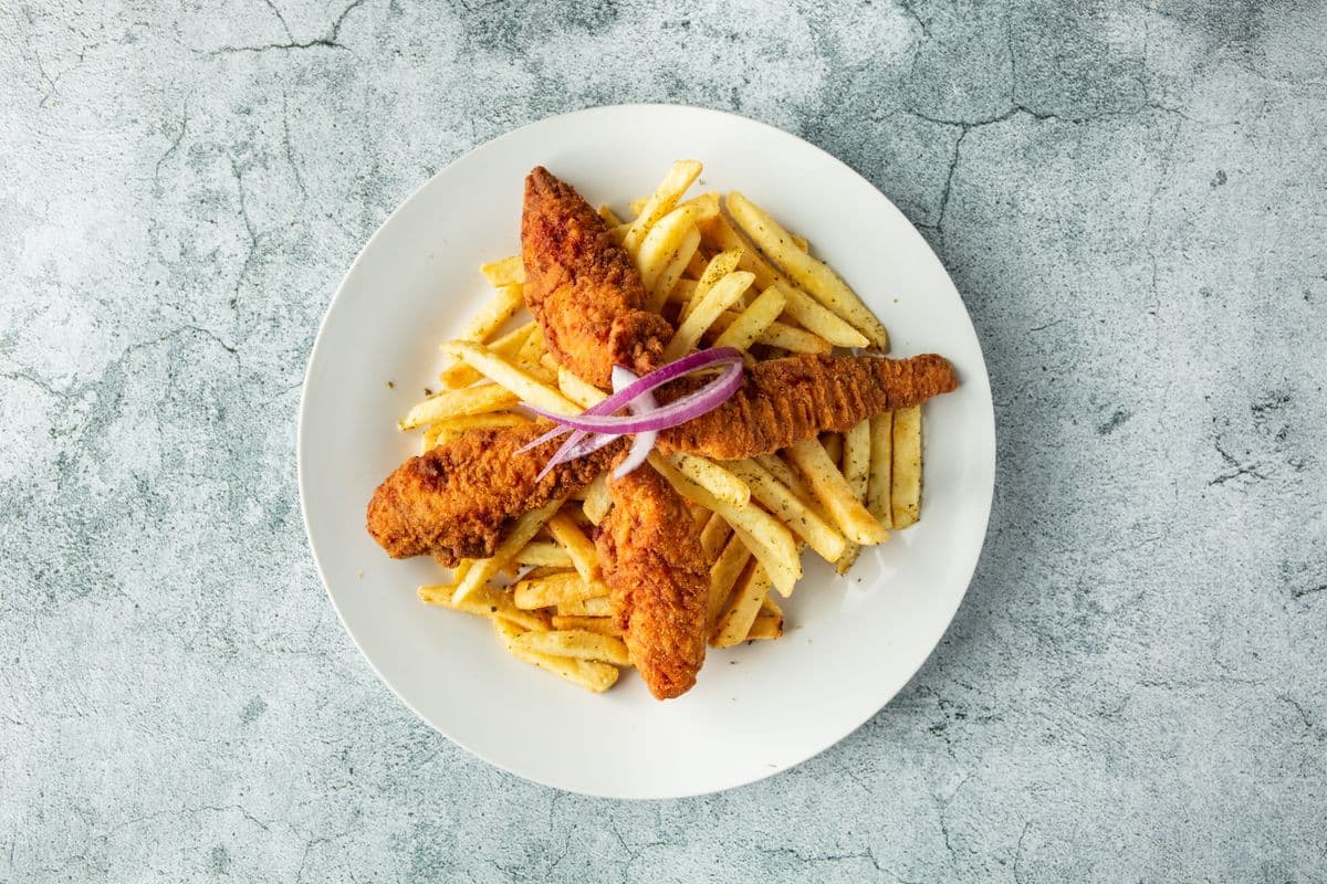 Kids Chicken Fingers with Fries