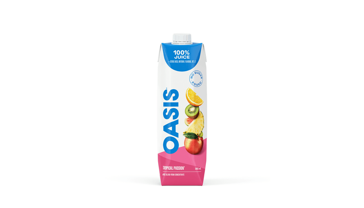 Oasis - Jus Passion Tropical 960mL / Tropical Passion Juice 960mL