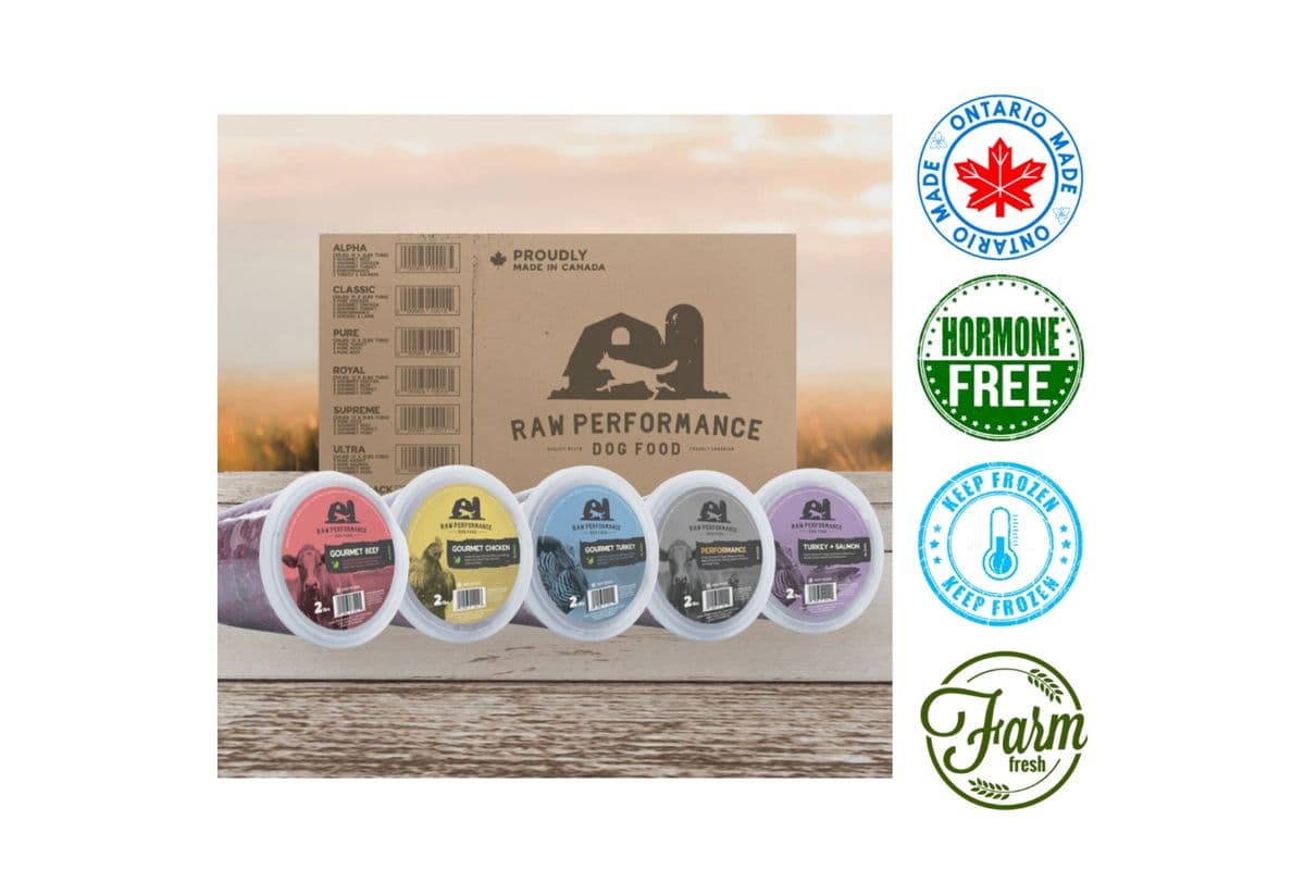 Raw Performance Alpha Raw Dog Food Pack (30 lbs)