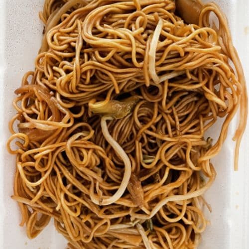 Vegetable Lo Mein / 蔬菜捞面