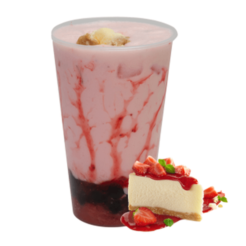 Strawberry Cheesecake Bubble Tea