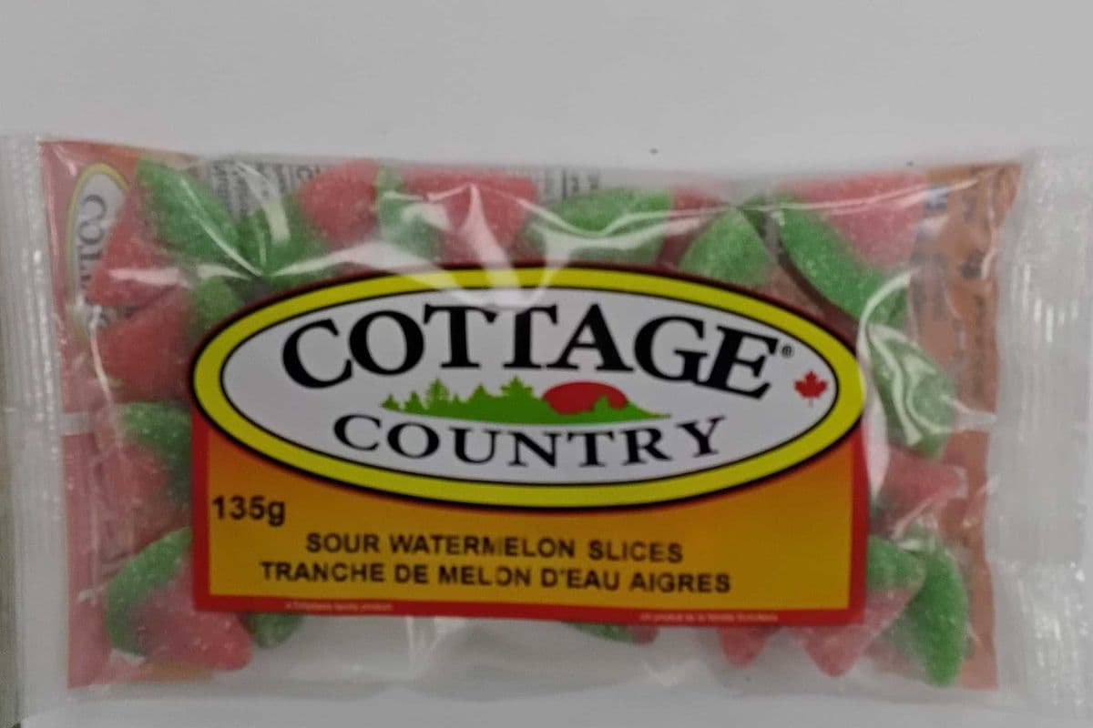 COTTAGE COUNTRY SOUR WATERMELON SLICES (135g)