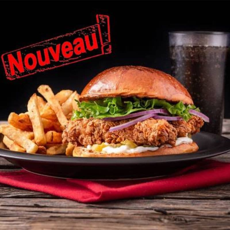 Trio Grand Sandwich au Poulet Croustillant Original / Big Original Crispy Chicken Sandwich Trio