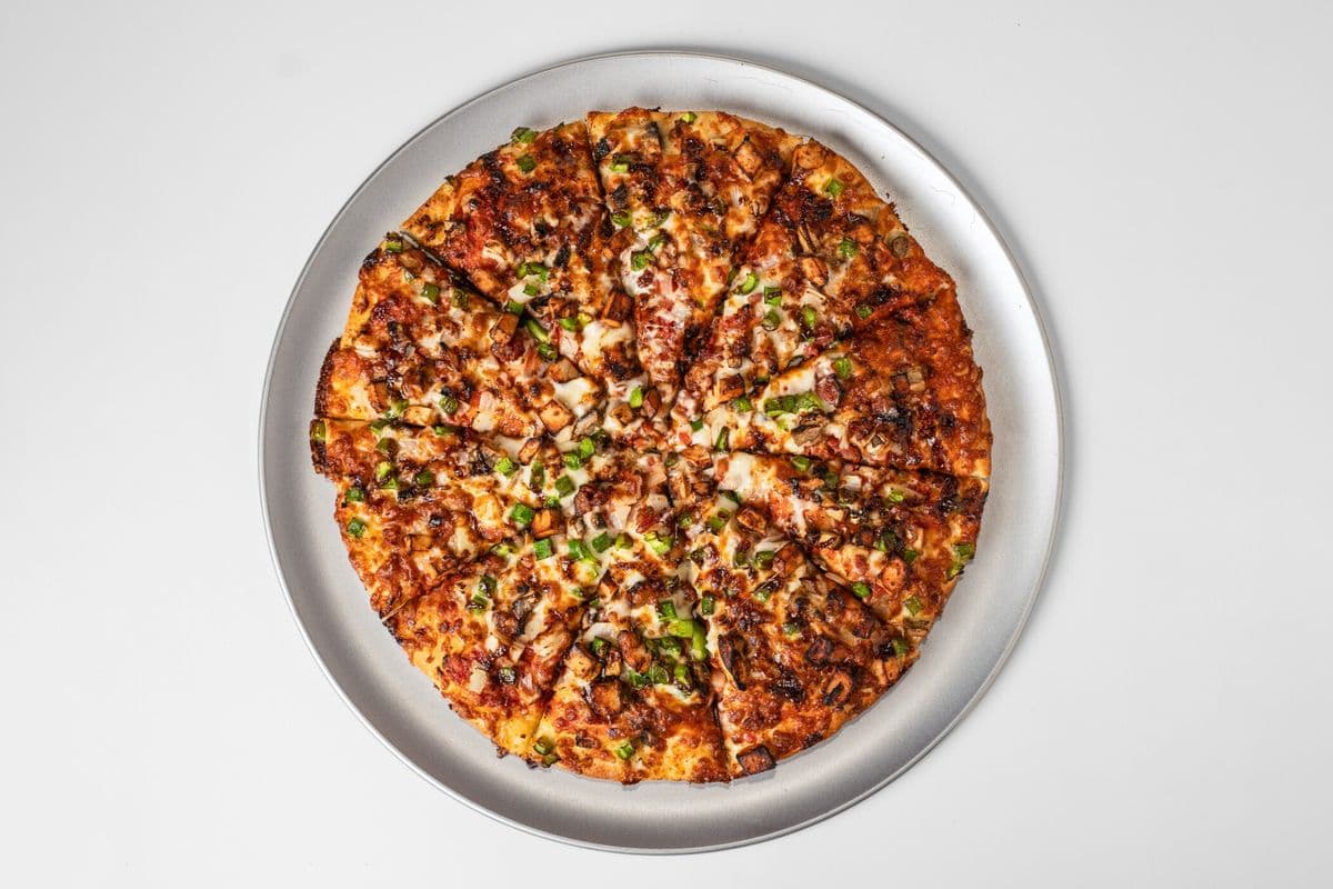 13. Large BBQ Chicken Pizza