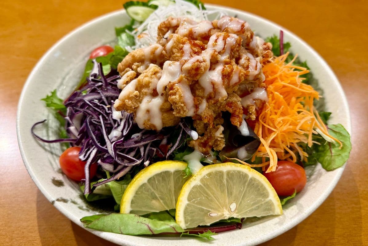 Chicken Karaage Salad