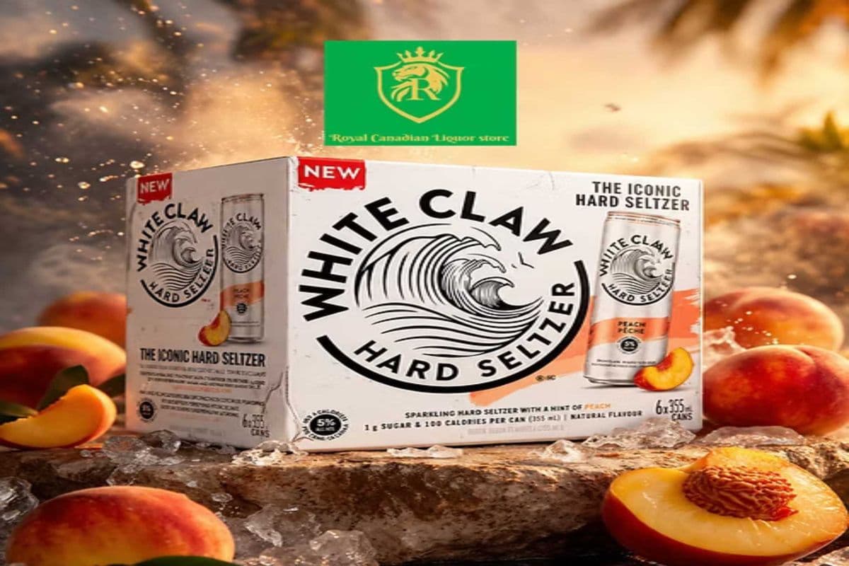 WHITE CLAW PEACH (6 x 355ML)