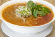 31C. Satay Peanut Beef and Beef Ball Noodle Soup