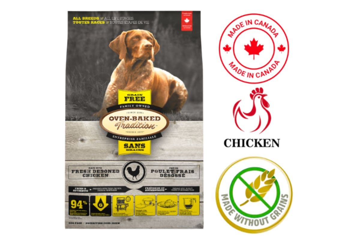 OvenBaked Tradition All Breeds All Life Stages Grain Free Chicken Dry Dog Food (5 lbs)
