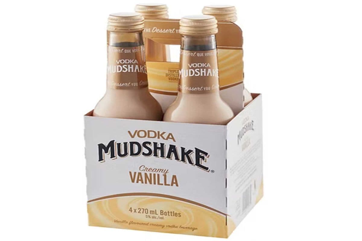 VODKA MUDSHAKE CREAMY VANILLA (4 x 250ML)
